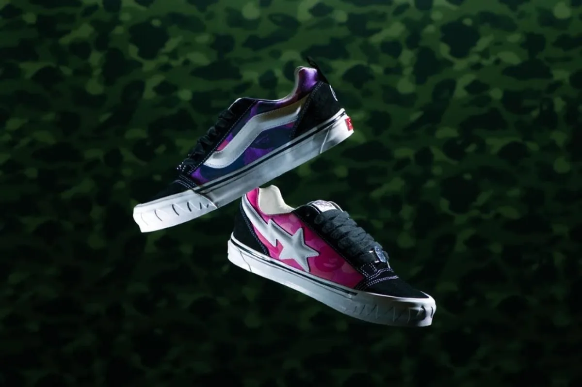 Vans e BAPE lançam coleção limitada com chegada ao Brasil em setembro