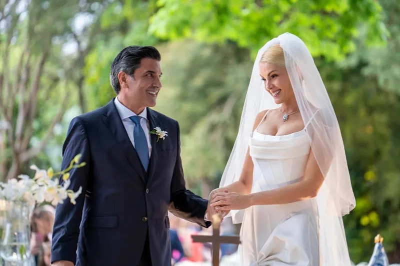 Ana Hickmann e Edu Guedes oficializam união em cerimônia religiosa