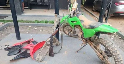 Moto com chassi de outro veículo e motor furtado é apreendida no Pará