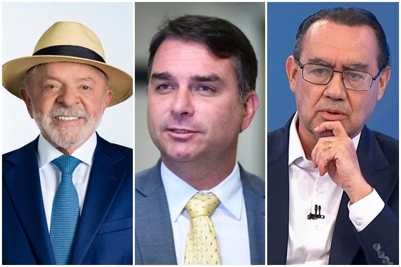 Lula lidera corrida presidencial com 43%; Flávio Bolsonaro tem 37,4%